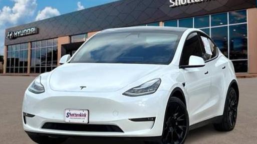 TESLA MODEL Y 2021 5YJYGDEE6MF125618 image